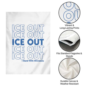 ICE Out Garden Flag I Stand With Minnesota Minneapolis Anti ICE TS14 Print Your Wear