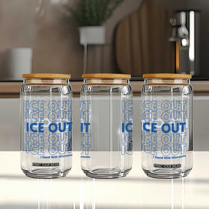 ICE Out Glass Can I Stand With Minnesota Minneapolis Anti ICE TS14 Print Your Wear