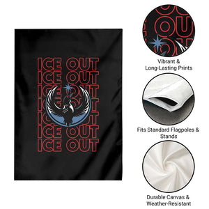 ICE Out Garden Flag Minneapolis Resist Anti ICE Immigration Protest TS14 Print Your Wear