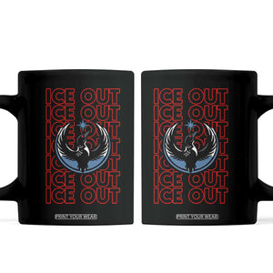 ICE Out Coffee Mug Minneapolis Resist Anti ICE Immigration Protest TS14 Black Print Your Wear