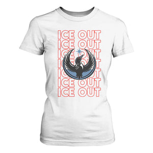 ICE Out T Shirt For Women Minneapolis Resist Anti ICE Immigration Protest TS14 White Print Your Wear