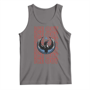 ICE Out Tank Top Minneapolis Resist Anti ICE Immigration Protest TS14 Deep Heather Print Your Wear