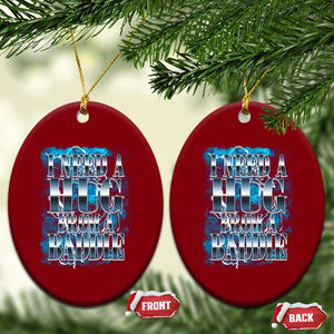 I Need A Hug from A Baddie Ceramic Ornament Funny Flirty Meme TS14 Print Your Wear