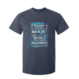 I Need A Hug from A Baddie T Shirt For Kid Funny Flirty Meme TS14 Navy Print Your Wear
