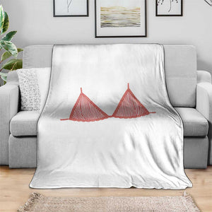 Coastal Bikini Throw Blanket Girls Trip Matching Beach Weekend TS14 Print Your Wear