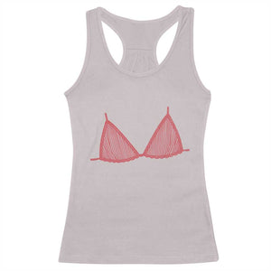 Coastal Bikini Racerback Tank Top Girls Trip Matching Beach Weekend TS14 Ice Gray Print Your Wear
