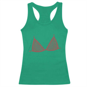 Coastal Bikini Racerback Tank Top Girls Trip Matching Beach Weekend TS14 Irish Green Print Your Wear