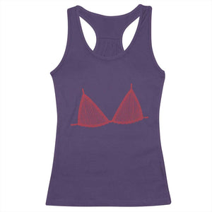 Coastal Bikini Racerback Tank Top Girls Trip Matching Beach Weekend TS14 Purple Print Your Wear