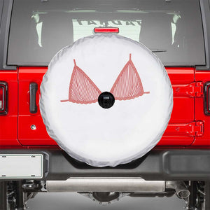Coastal Bikini Spare Tire Cover Girls Trip Matching Beach Weekend TS14 White Print Your Wear