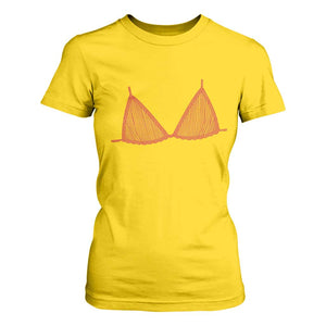 Coastal Bikini T Shirt For Women Girls Trip Matching Beach Weekend TS14 Daisy Print Your Wear