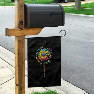 Autism Acceptance Garden Flag Accept Understand Love Sunflower Puzzle TS14 Print Your Wear