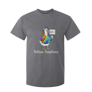 Autism Acceptance T Shirt For Kid Accept Understand Love Support Neurodivergent TS14 Charcoal Print Your Wear