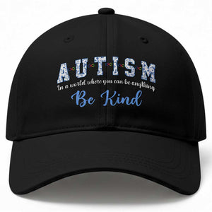 Autism Awareness Baseball Cap Neurodivergent Pride Infinity Symbol Support TS14 Print Your Wear