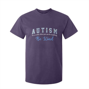 Autism Awareness T Shirt For Kid Neurodivergent Pride Infinity Symbol Support TS14 Purple Print Your Wear