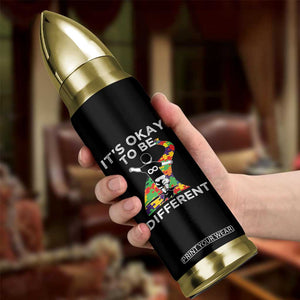 Autism Acceptance Bullet Tumbler It's Okay To Be Different TS14 Print Your Wear