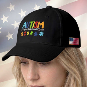 Autism Acceptance Baseball Cap Accept Understand Love Special Education Teacher Gift TS14 Print Your Wear