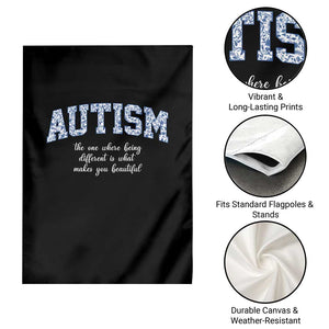 Autism Acceptance Garden Flag Autistic Acceptance Inspirational TS14 Print Your Wear