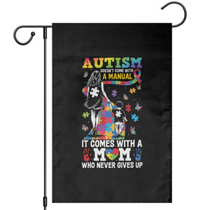 Autism Acceptance Garden Flag Doesn't Come with a Manual Autism Mom TS14 Black Print Your Wear