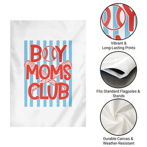 Boy Moms Club Garden Flag Funny Motherhood Baseball Gift For Mom TS14 Print Your Wear