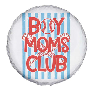 Boy Moms Club Spare Tire Cover Funny Motherhood Baseball Gift For Mom TS14 Print Your Wear