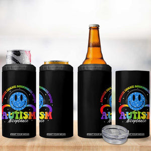 Autism Acceptance 4 in 1 Can Cooler Tumbler Acceptance Special Education Teacher Kids TS14 Print Your Wear