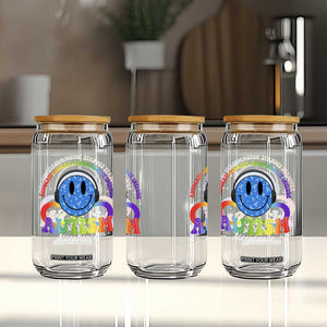 Autism Acceptance Glass Can Acceptance Special Education Teacher Kids TS14 Print Your Wear