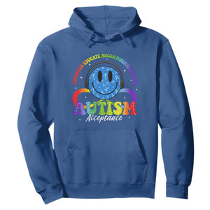 Autism Acceptance Hoodie - Special Education Teacher Kids Neurodiversity Awareness Pullover TS14 Royal Blue Print Your Wear