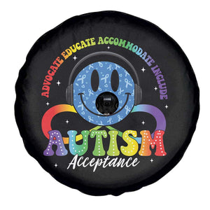 Autism Acceptance Spare Tire Cover Acceptance Special Education Teacher Kids TS14 Print Your Wear