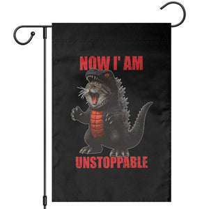 Now I Am Unstoppable Garden Flag Funny Cat Japanese Anime Kawaii TS14 Black Print Your Wear
