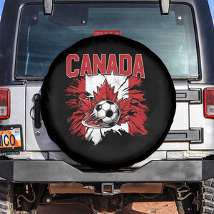 Canada Soccer Fan Spare Tire Cover Canadian Football Game Day Suppoter