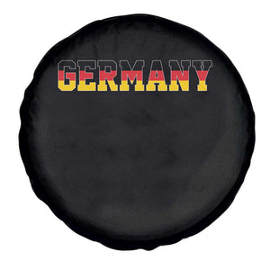 Germany Deutschland German Flag Spare Tire Cover