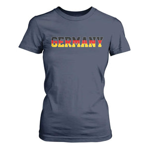 Germany Deutschland German Flag T Shirt For Women