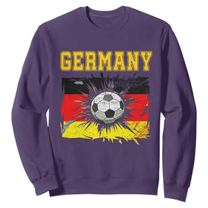 Germany Soccer Fan Sweatshirt German Football Game Day Supporter