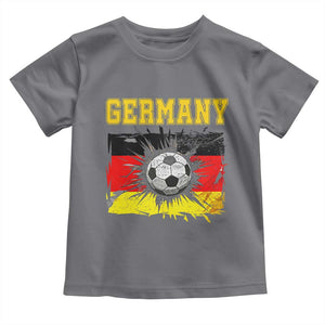 Germany Soccer Fan Toddler T Shirt German Football Game Day Supporter