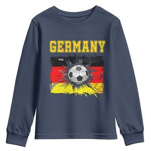 Germany Soccer Fan Youth Sweatshirt German Football Game Day Supporter