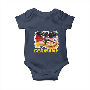 Germany Soccer Fan Baby Onesie German Football Flag Game Day Supporter