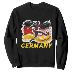 Germany Soccer Fan Sweatshirt German Football Flag Game Day Supporter