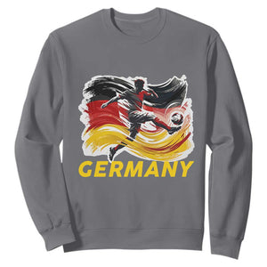 Germany Soccer Fan Sweatshirt German Football Flag Game Day Supporter