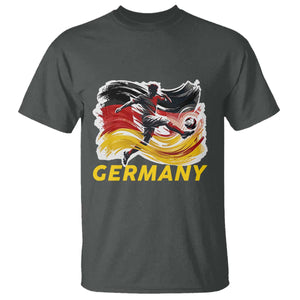 Germany Soccer Fan T Shirt German Football Flag Game Day Supporter