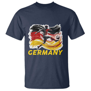 Germany Soccer Fan T Shirt German Football Flag Game Day Supporter
