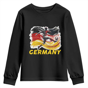 Germany Soccer Fan Youth Sweatshirt German Football Flag Game Day Supporter