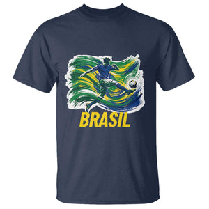 Brazil Soccer Brasil Flag Patriotic Sports T Shirt Brazilian Football Fan Supporter