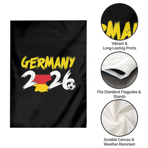 Deutschland Flag German Pride Garden Flag Germany Soccer Lover Football Fans TS14 Print Your Wear