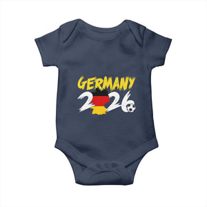 Deutschland Flag German Pride Baby Onesie Germany Soccer Lover Football Fans