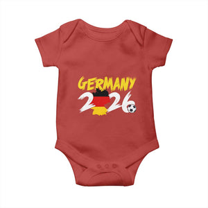 Deutschland Flag German Pride Baby Onesie Germany Soccer Lover Football Fans