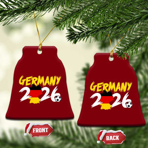 Deutschland Flag German Pride Ceramic Ornament Germany Soccer Lover Football Fans