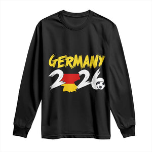 Deutschland Flag German Pride Long Sleeve Shirt Germany Soccer Lover Football Fans
