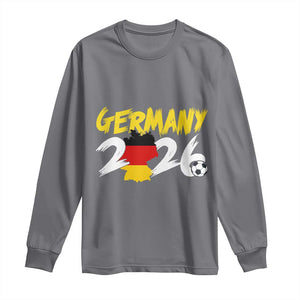 Deutschland Flag German Pride Long Sleeve Shirt Germany Soccer Lover Football Fans