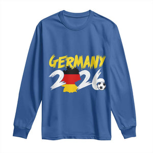 Deutschland Flag German Pride Long Sleeve Shirt Germany Soccer Lover Football Fans