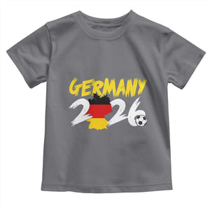 Deutschland Flag German Pride Toddler T Shirt Germany Soccer Lover Football Fans